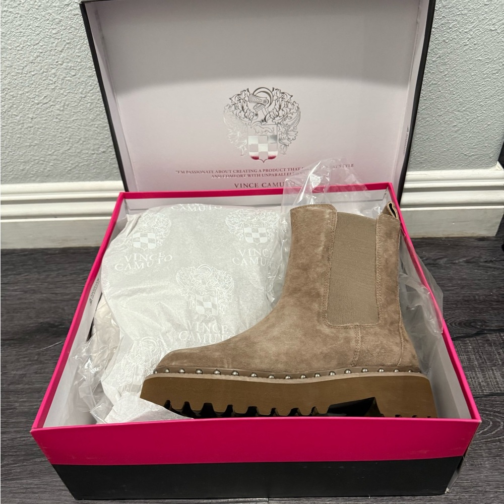 Vince Camuto Chelsea Boots with Studs